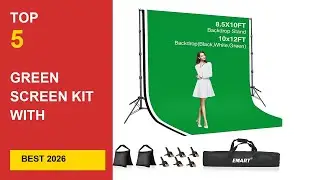 Best Green Screen Kit With Lighting in 2026 - Expert Reviews in 2026