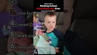 Ranking The Top 6 Cutest Baby Responses Ever (Siblings Edition)