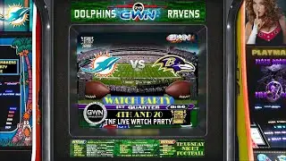 TNF Live Watch Party - Dolphins v. Ravens Week 9: The Real Fantasy Playmakers