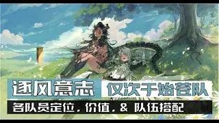 《银与血 》逐风意志 队员定位，队伍搭配~ 一支价值仅次于始苍队的队伍