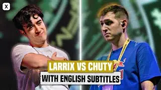 LARRIX VS CHUTY con SUBTITULOS EN INGL&Eacute;S 🇺🇸 | FMS INTERNACIONAL 2024