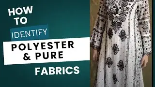 How to identify pure n polyester Fabrics with live experiment, Koi Cheat nahi kar payega