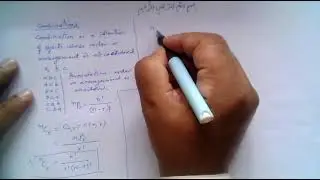 Muhammad Farooq-i-Azam: What is a Combination or Permutation in Counting and Probability?