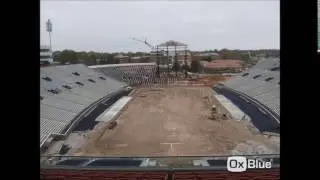 Vaught-Hemingway Stadium is getting prepped for next season! Hotty Toddy!