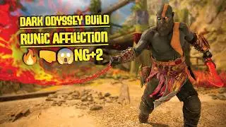 Dark Odyssey Runic Affliction Build 🔥🤜😱 God of War Ragnarok | High Damage | 4K | NG+2
