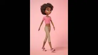 Lila walk cycle
