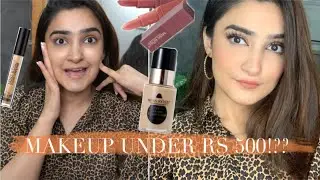 MAKEUP UNDER RS 500 / Truth about Miss Rose Cosmetics?