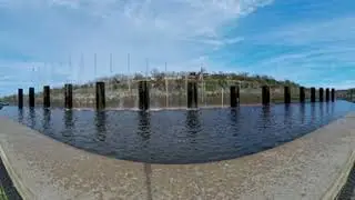 VR360 Branson Landing Fountains 8K (3-24-2025) - Branson, MO (Insta360 X4)