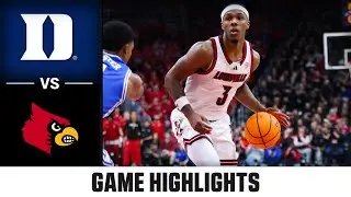 Duke vs. Louisville Game Highlights | 2025-26 ACC Men's Basketball
