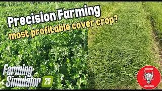 PRECISION FARMING 3.0 | MOST PROFITABLE COVER CROP?? | FARMING SIMULATOR 25