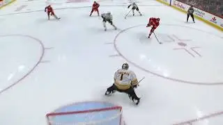 Albert Johansson's UNREAL 100-Foot Saucer Pass Sets Up JVR Goal vs Bruins