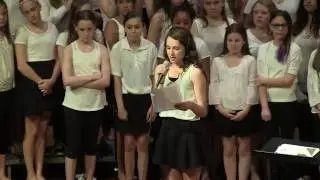 Nichols Middle School: Chorus Concert - June 6, 2016