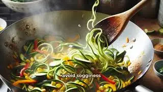 Vegetable Lo Mein (Zucchini Noodles)