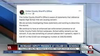 Collier deputies investigating school threat