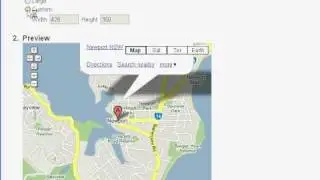 How do I put a Google map into my website?