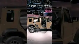 Maruti JIMNY - Full video on Channel - 5 Door 4x4 at Auto Expo 2023 #jimny #marutisuzuki #4x4 #suv