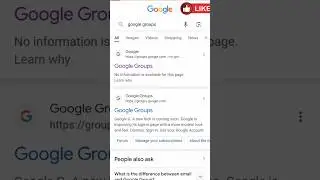 How to find and join a Google Groups 