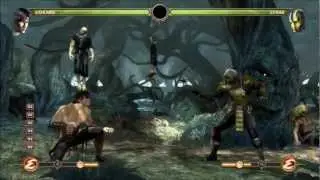 Mortal Kombat 9 (2011) Stance/Special cancel block glitch