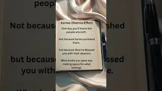 The Science Behind Karma & Dharma