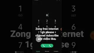 Zong free internet code #zong #shorts