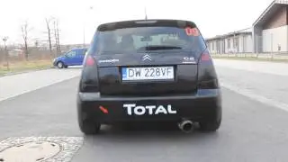 Citroen C2 vtr 110PS Sound Exhaust