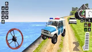 Police Jeep Driving in Offroad Police Car Driving Simulator - #8 Android Gameplay Video | Car Game