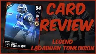 MUT 17 Card Review | Legend Ladainian Tomlinson Gameplay + Card Review