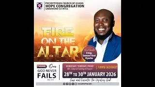 Fire On the Altar (Day 2) -29th January 2026