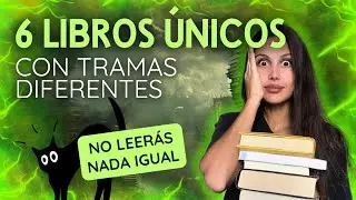 🌀6 libros con tramas ÚNICAS (no leerás nada igual)🌀