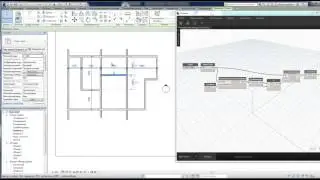 Авторазмеры между стенами Revit Dynamo