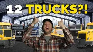 Can We Fit 12 Semi-Trucks in Here?