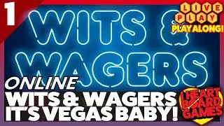 Wits & Wagers: It's Vegas Baby! (Digital Online play w/ chat) 6p playthrough | #1