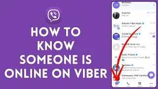 Как узнать, находится ли кто-то в сети в Viber (2024) | Учебное пособие по Viber