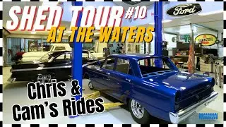 Chris Waters Shed Tour. What is Cam Waters building with his dad? Featuring Past & Present Builds