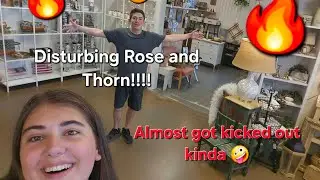 Vlog #1 kinda lol. Disturbing Rose and Thorn a little and our mom 😂🤪