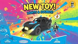 Imaginext DC Super Friends Lights & Sounds Batmobile Unboxing & İnceleme #reklam #işbirliği