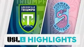3.23.2024 | Greenville Triumph SC vs. Forward Madison FC - Game Highlights
