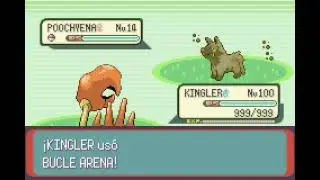 POKEMON EMERALD | KINGLER | BUCLE ARENA | SAND TOMB