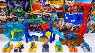 Monster Jam Collection Unboxing Review | Monster Jam Epic Monster Trucks Racing & High-Speed Stunts
