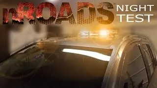 nROADS Mid-Size Light Bar (Amber) [Night Test] [4K]