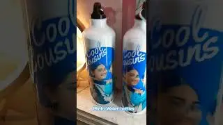 photo Water Bottles. #babygift #customizegifts #birthday #photogifts #couplegoals #love #gift #viral