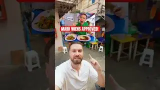 Я попробовал уличную еду, одобренную Марком Винсом | Бангкок, Таиланд #шорты