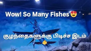 Bangalore Aquarium 🐠 | Colorful Fish World | Family Fun in Tamil #UnderwaterWorld