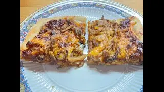 KALE DIP BARBEQUE CHICKEN PIZZA