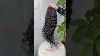 Water wave style human hair 6x6 hd lace closure wig 28inch.  #befahair #lacewigs #hdlacewig #wigs