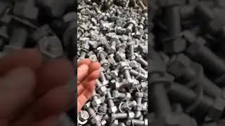 Carbon steel bolts, 8.8 grade external hexagon bolts, we can customize different head shapes