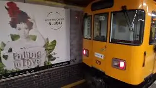 Berliner U-Bahn | Mitfahrt im A3L92 auf der U4 von Bayrischer Platz bis Nollendorfplatz