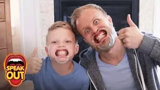Epoddle & Son Play 'Speak Out Kids vs. Parents' (AD) | Hasbro Gaming