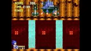 Sonic 3 & Knuckles Хак (Босс AIZ1)
