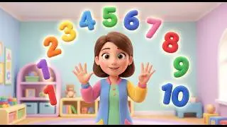 Counting Numbers 1 to 10 🎵 | Learn Numbers for Toddlers & Preschool | Fun Counting Song (LYRICS)
